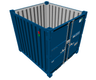 Container sécurisé de stockage 2,43 m ou 8 pieds