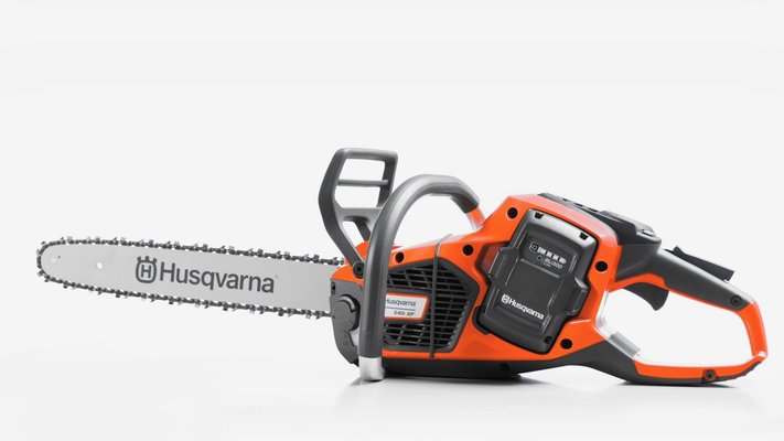Tronçonneuse à bois électrique à batterie 36 Volts lame 40 cm