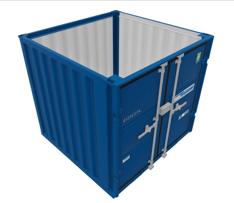 Container sécurisé de stockage 1,98 m ou 6 pieds