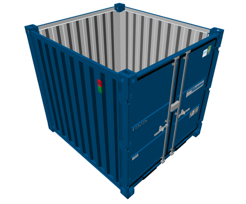 Container sécurisé de stockage 2,43 m ou 8 pieds