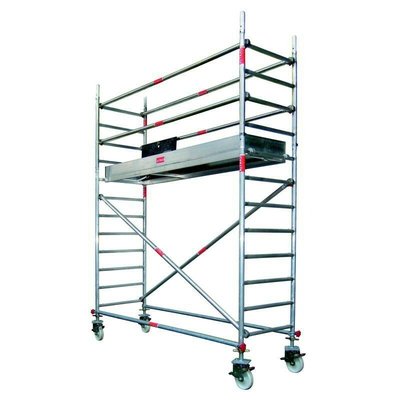 Echafaudage roulant acier 6 m - image 1